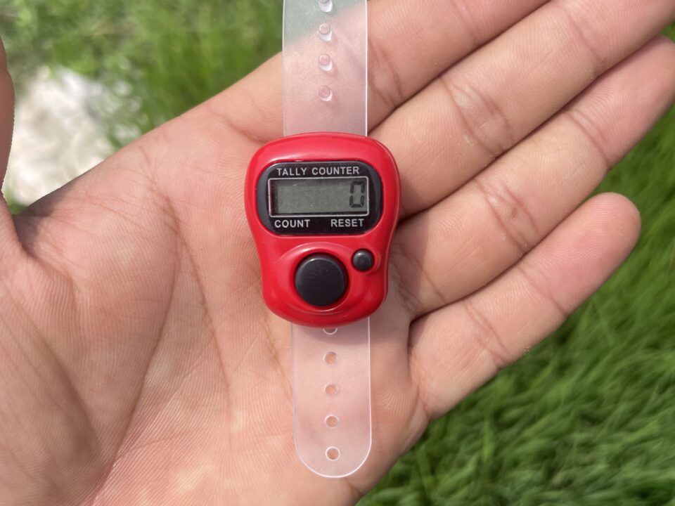 Mini Tally counter for fingers