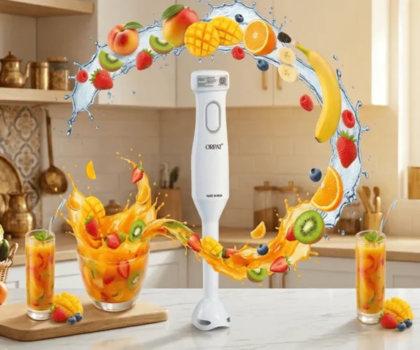 Juicer Machine – White Hand Blender by JS-Sellers
