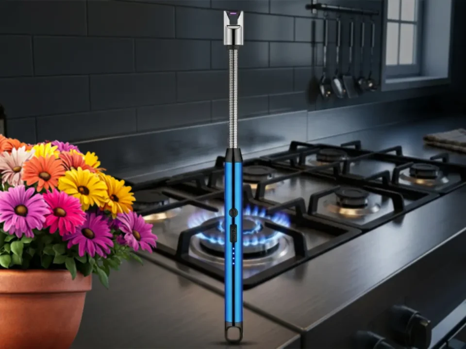 electric Lighter for kitchen with rechargeable