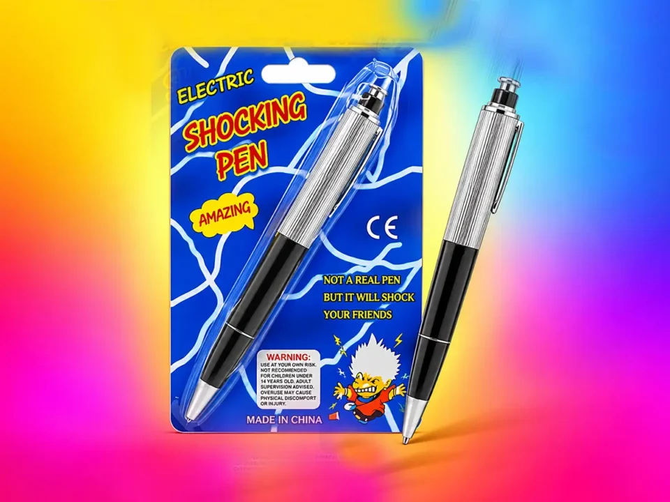 Electric shock pen for Prank